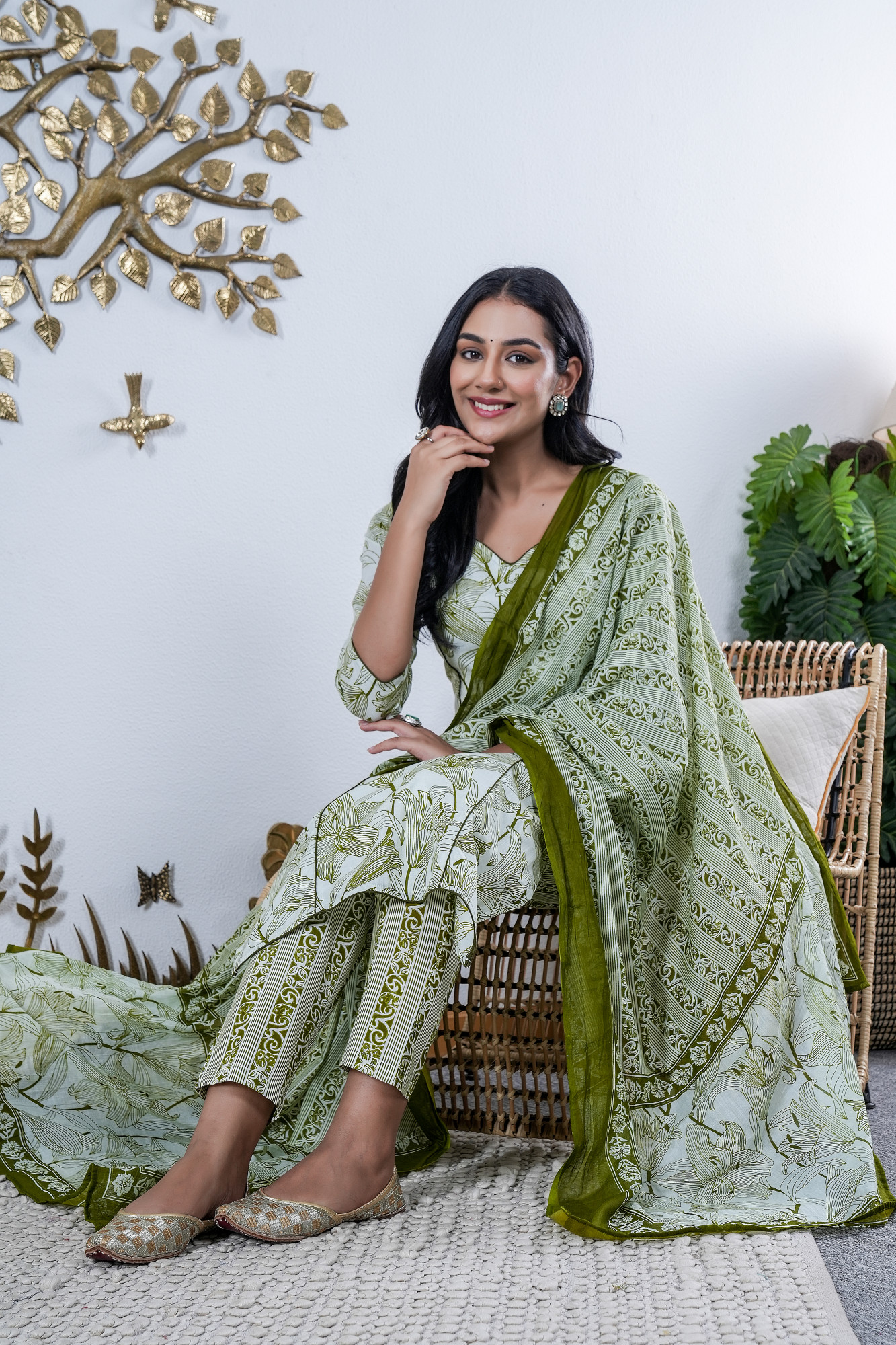 PRAKRITI PRINTED COTTON SET