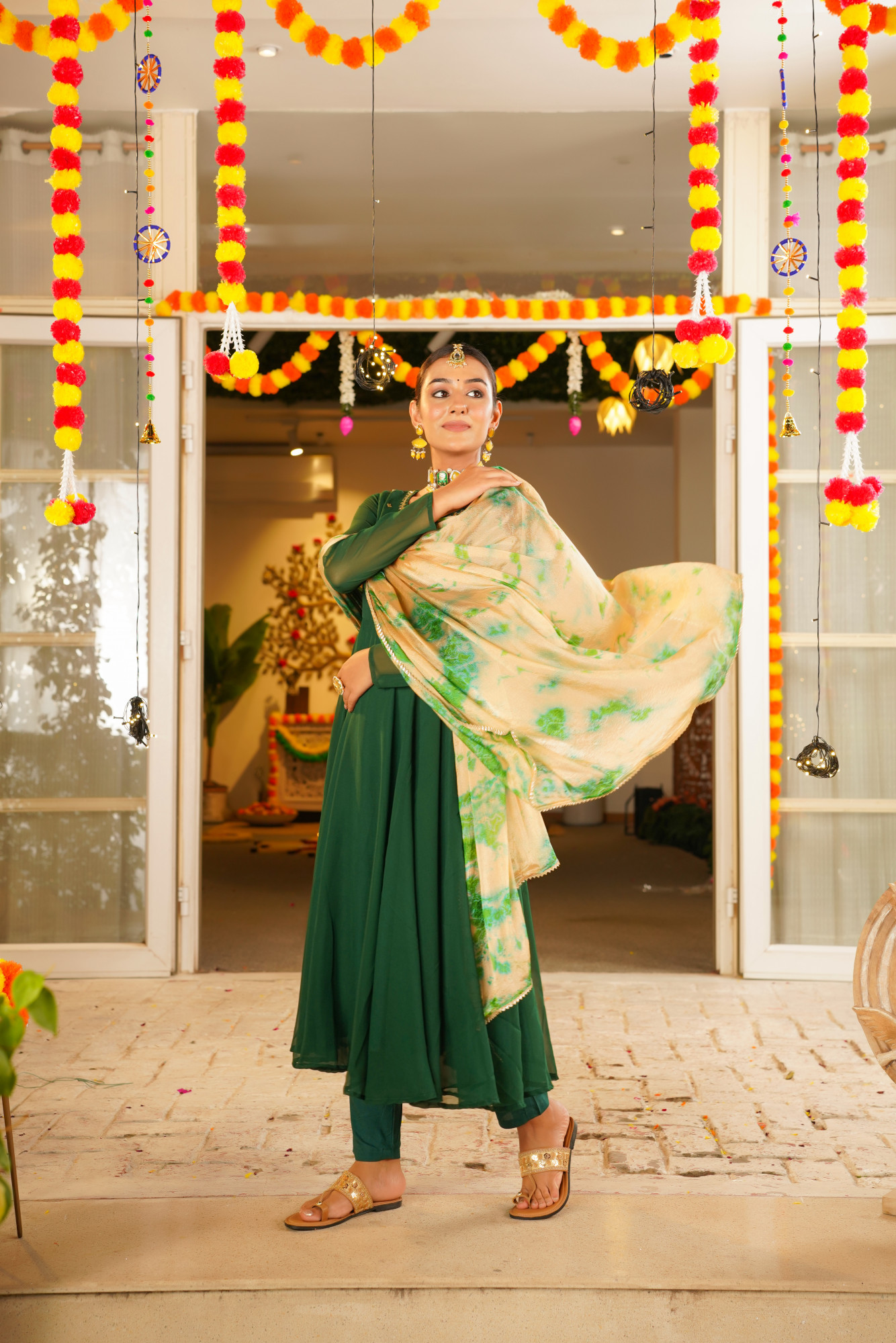 ZARREEN HANDWORK ANARKALI SET