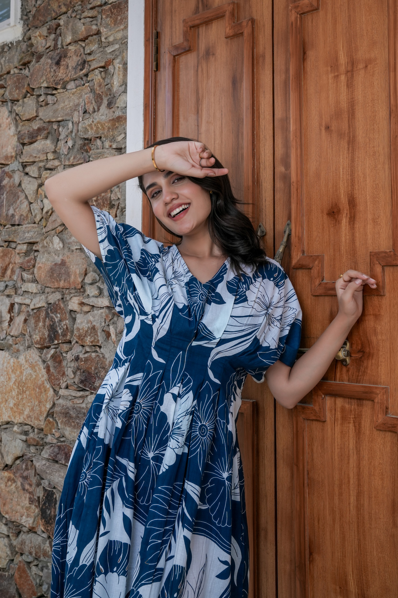 NEEL PUDISO COTTON KAFTAN