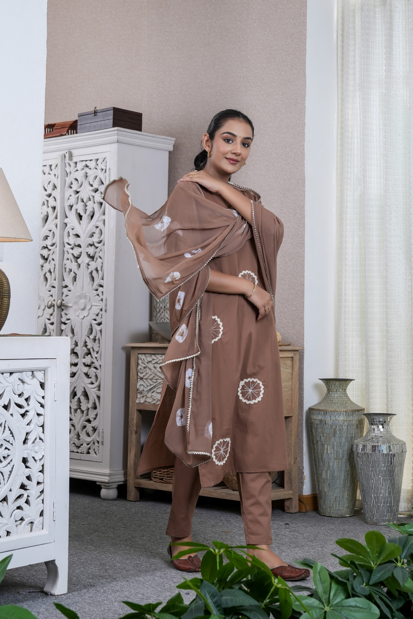 BADAMI HASTKALA COTTON SUIT