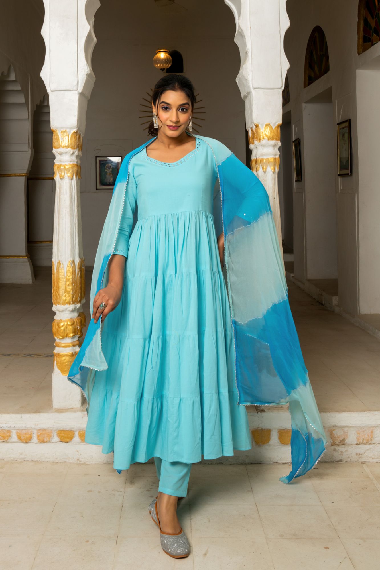 SKYLARK COTTON MIRROR SUIT SET