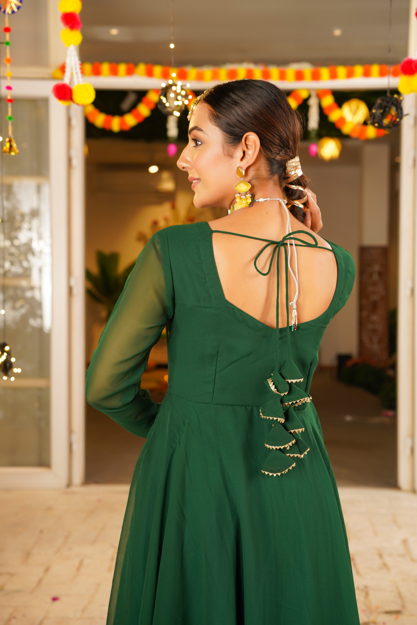 ZARREEN HANDWORK ANARKALI SET