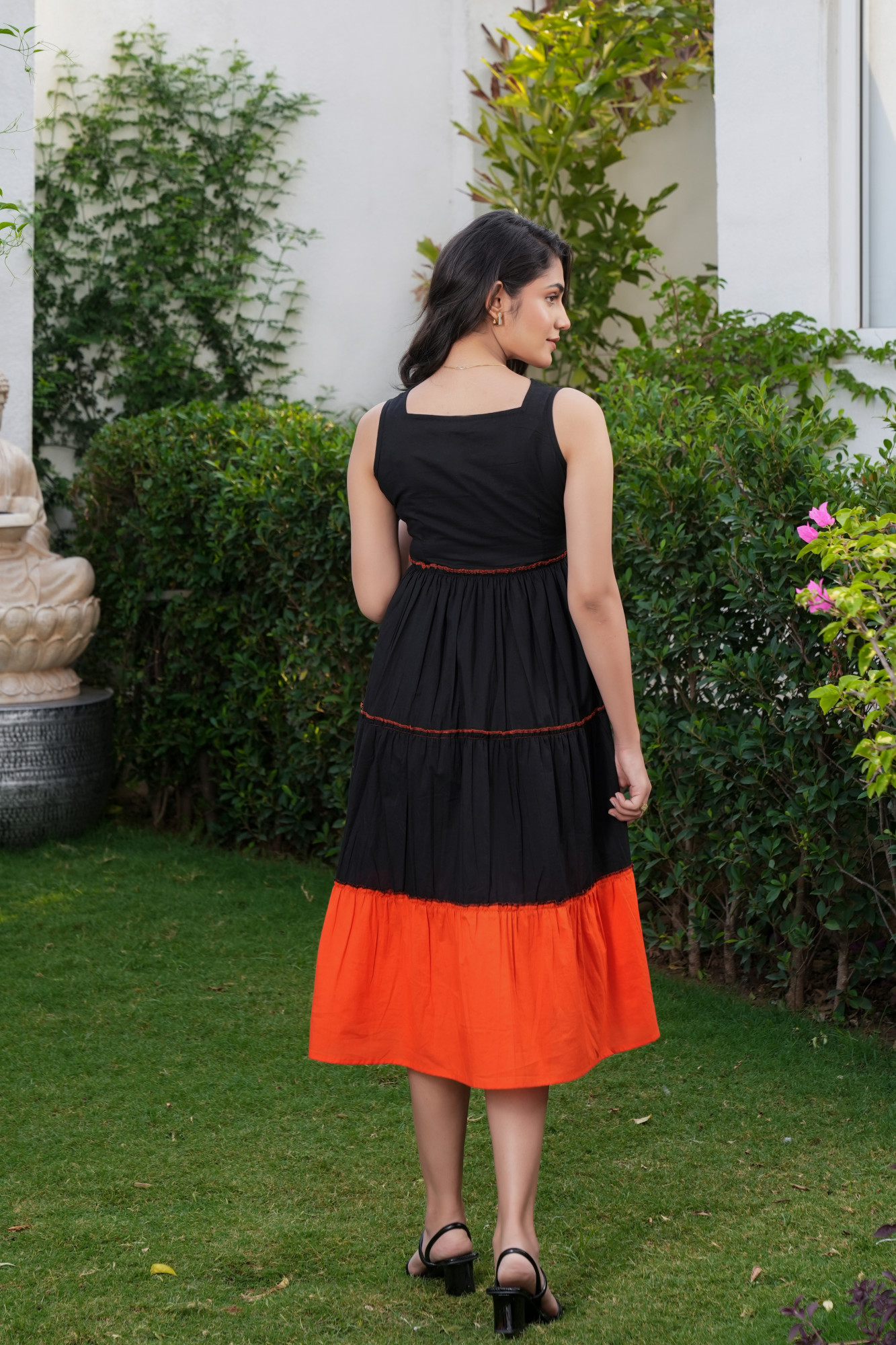 RAVEN ORGANE COTTON DRESS