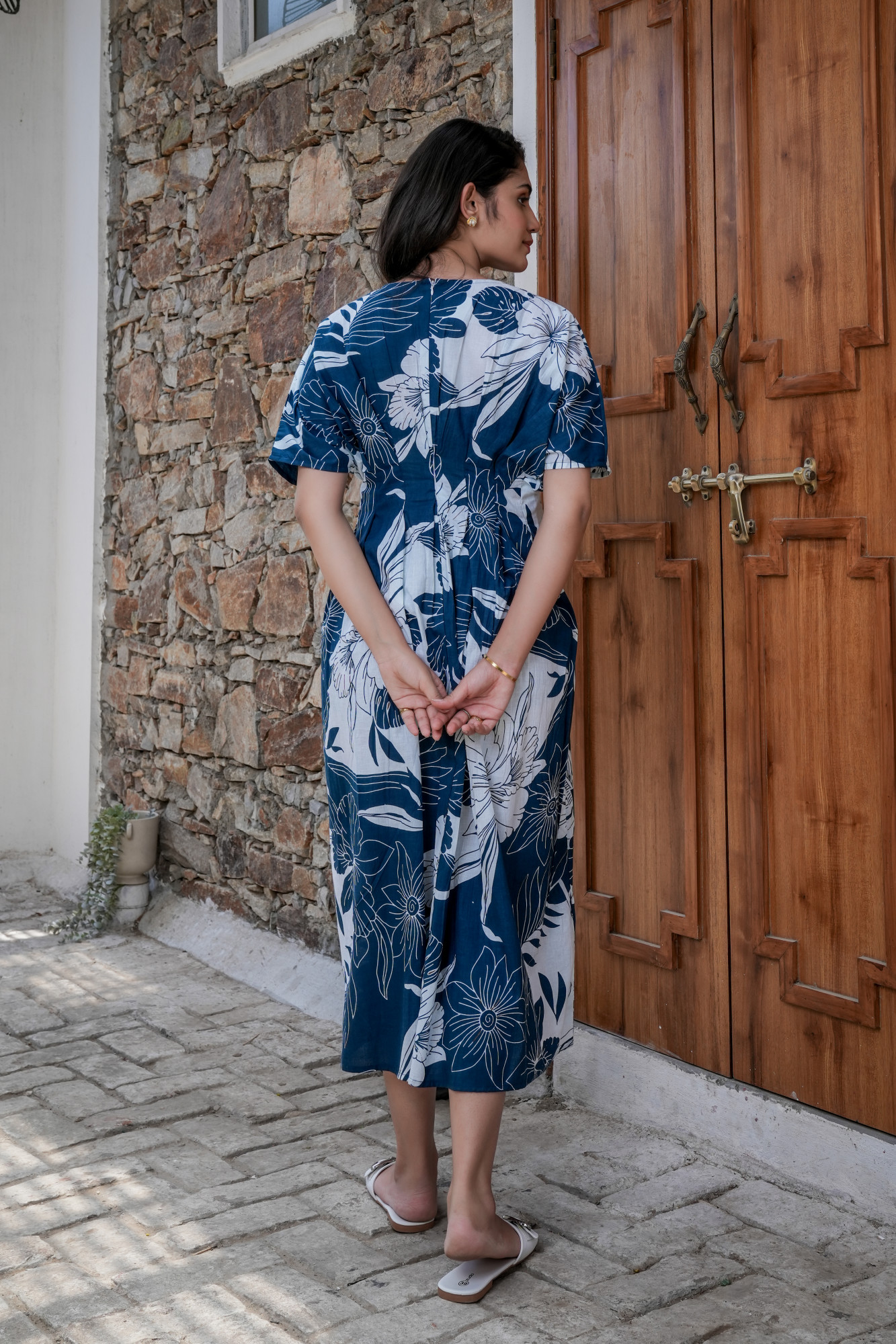 NEEL PUDISO COTTON KAFTAN