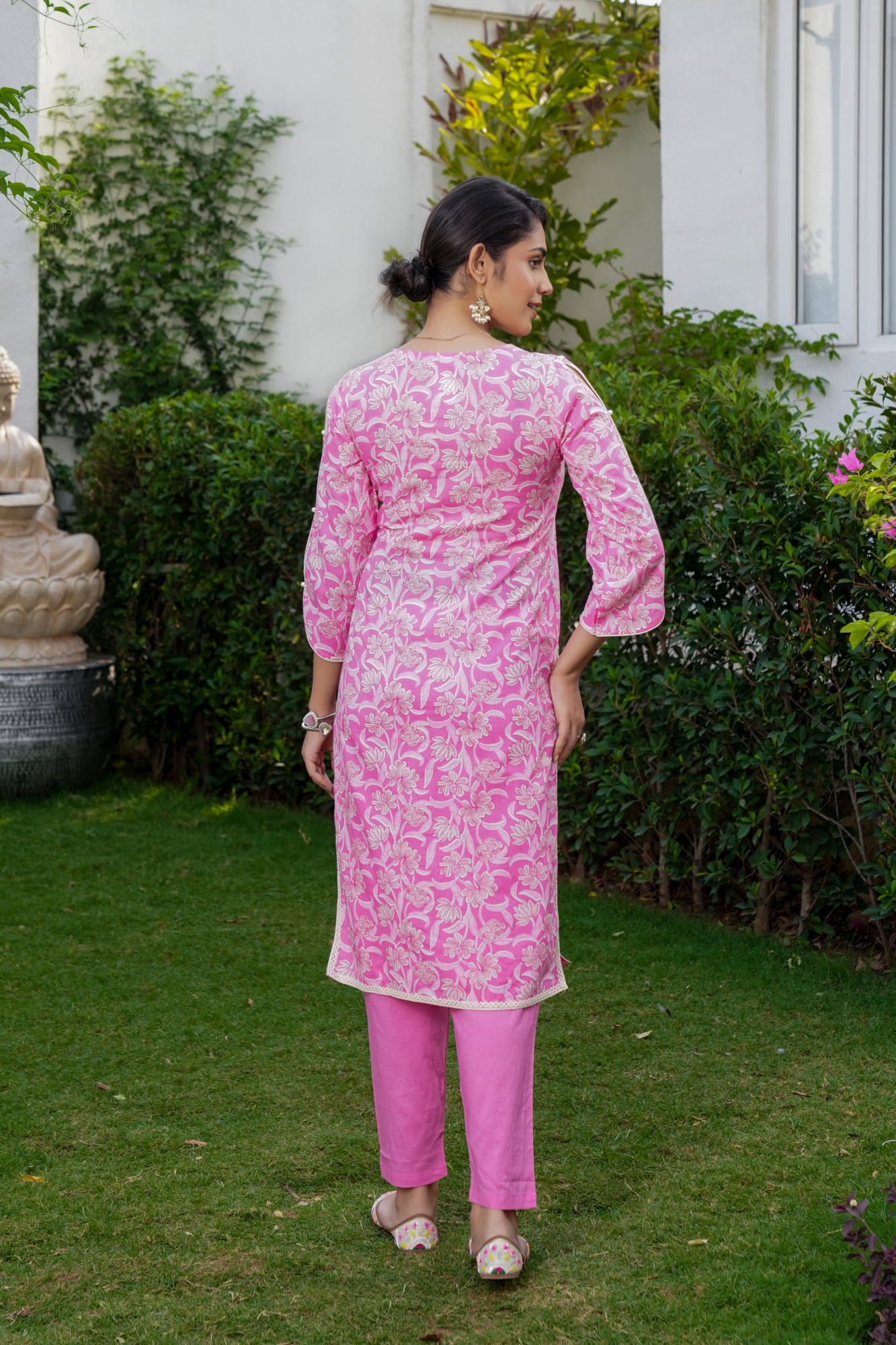 JASMINE PINK COTTON SET