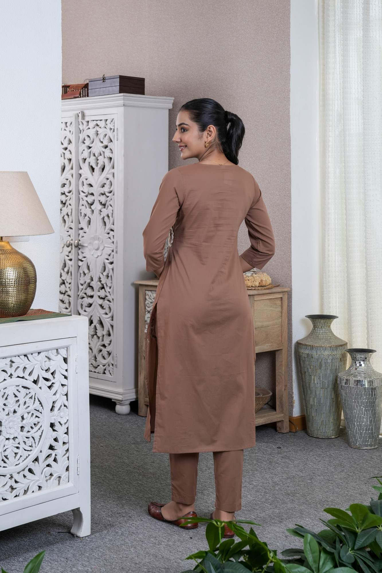 BADAMI HASTKALA COTTON SUIT