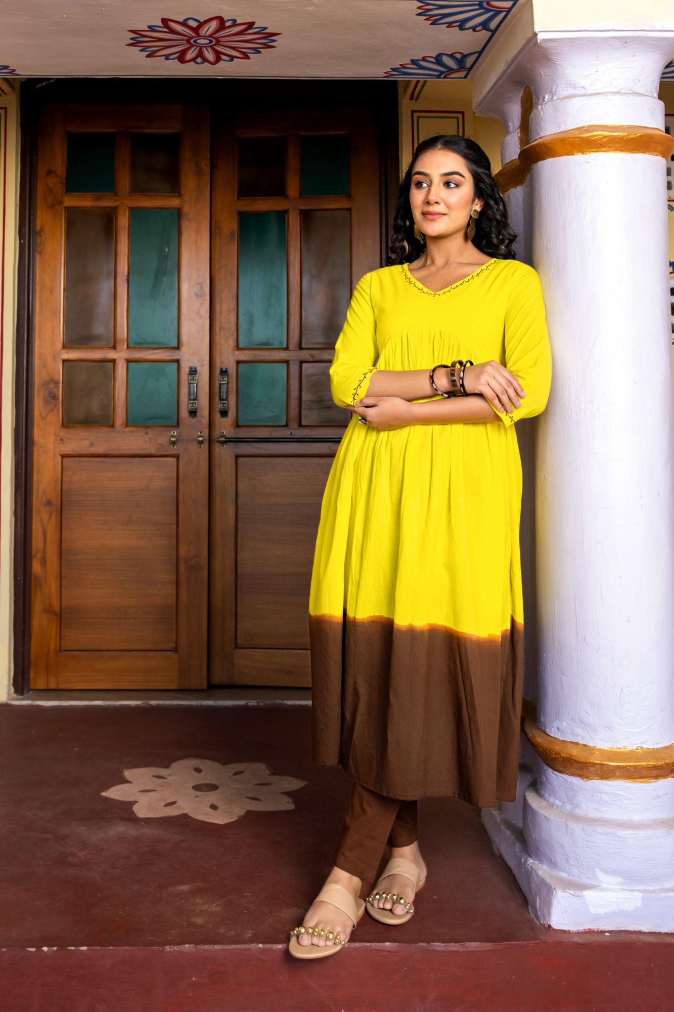 SUNAIRA COTTON KURTA SET