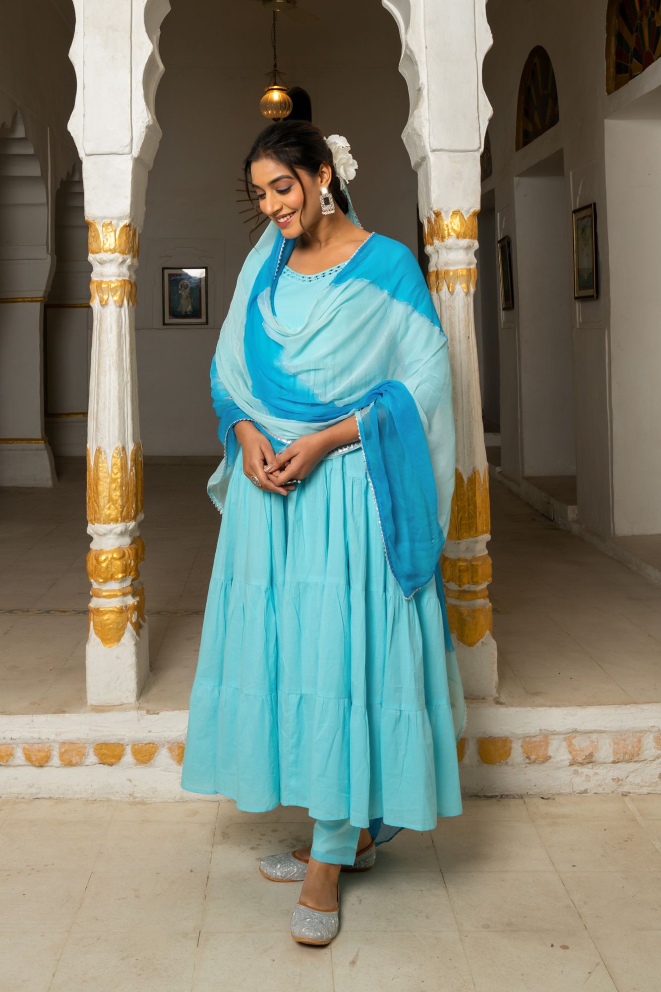 SKYLARK COTTON MIRROR SUIT SET