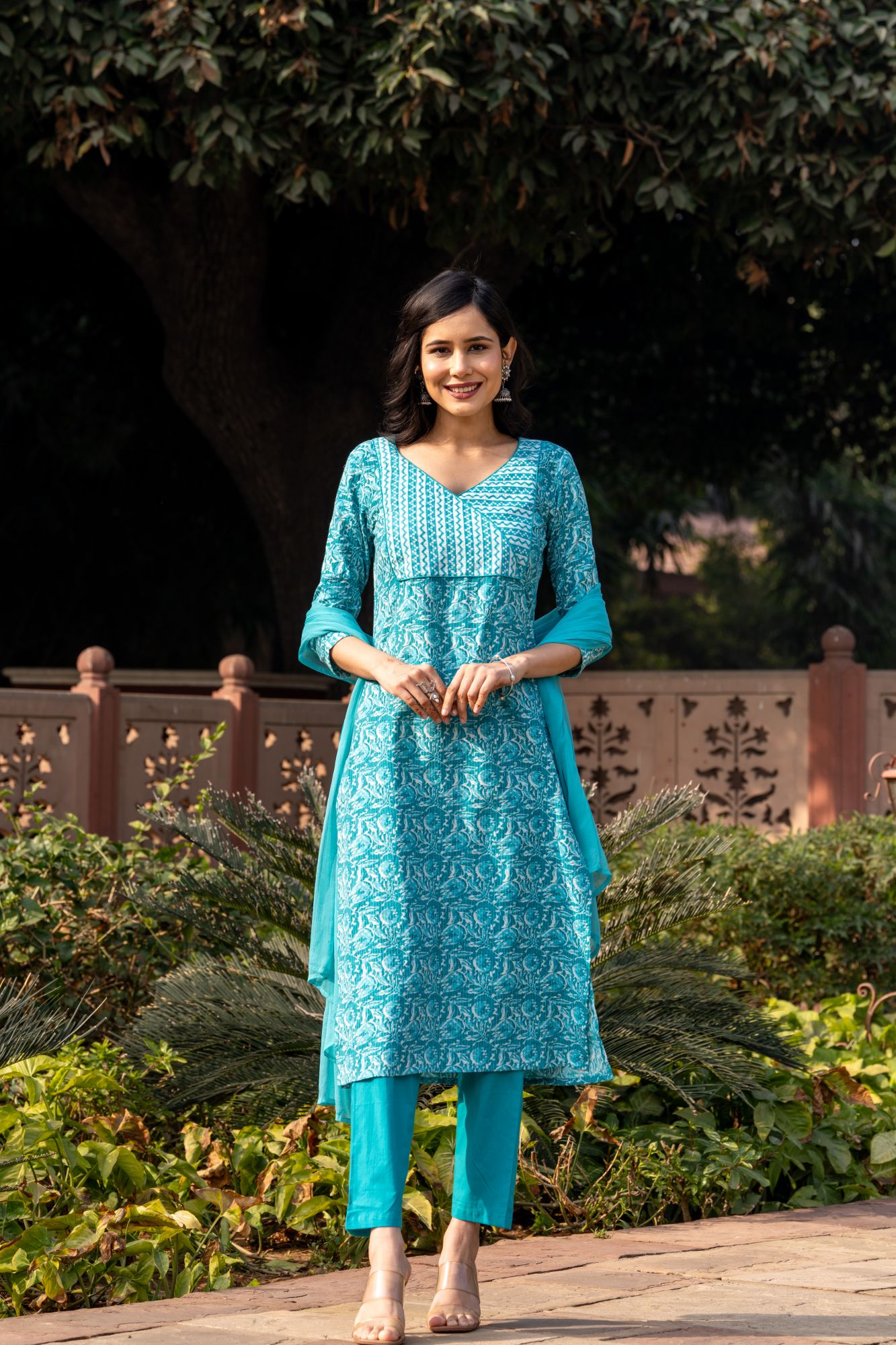 BLUE BLISS KURTA SET