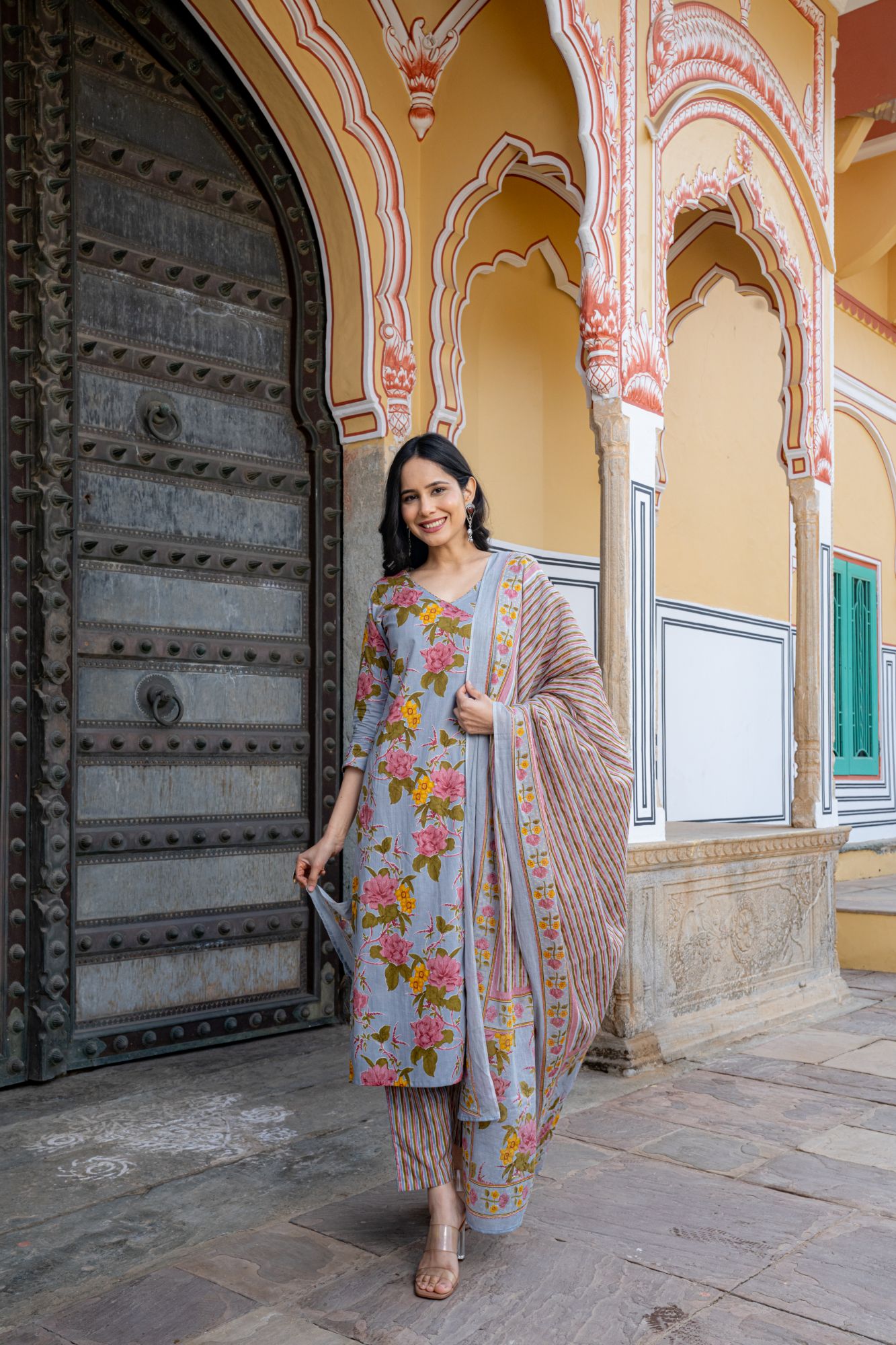 PASTEL DREAM COTTON KURTA SET