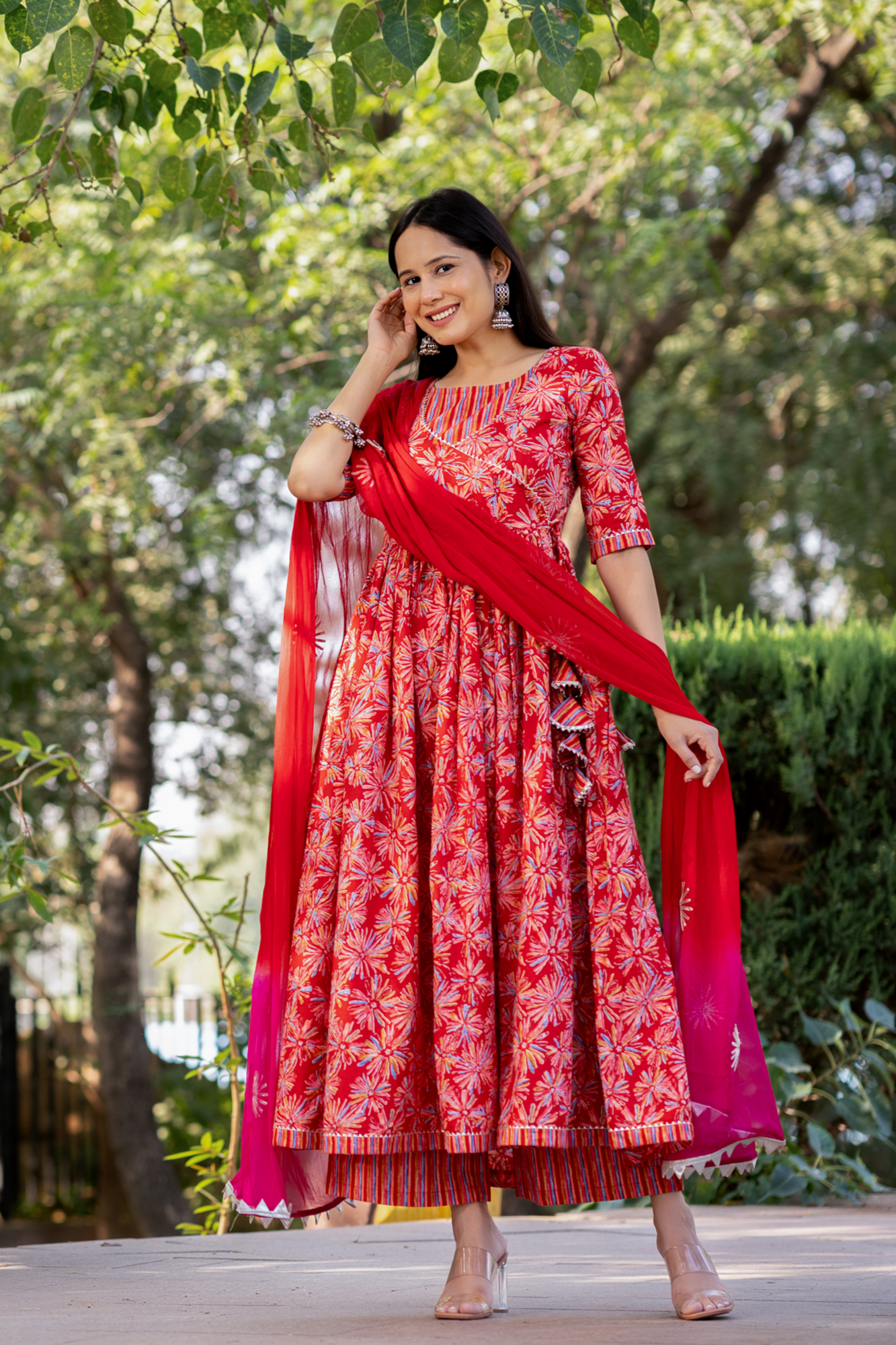 REGAL COUTURE CHIC ANARKALI SUIT SET