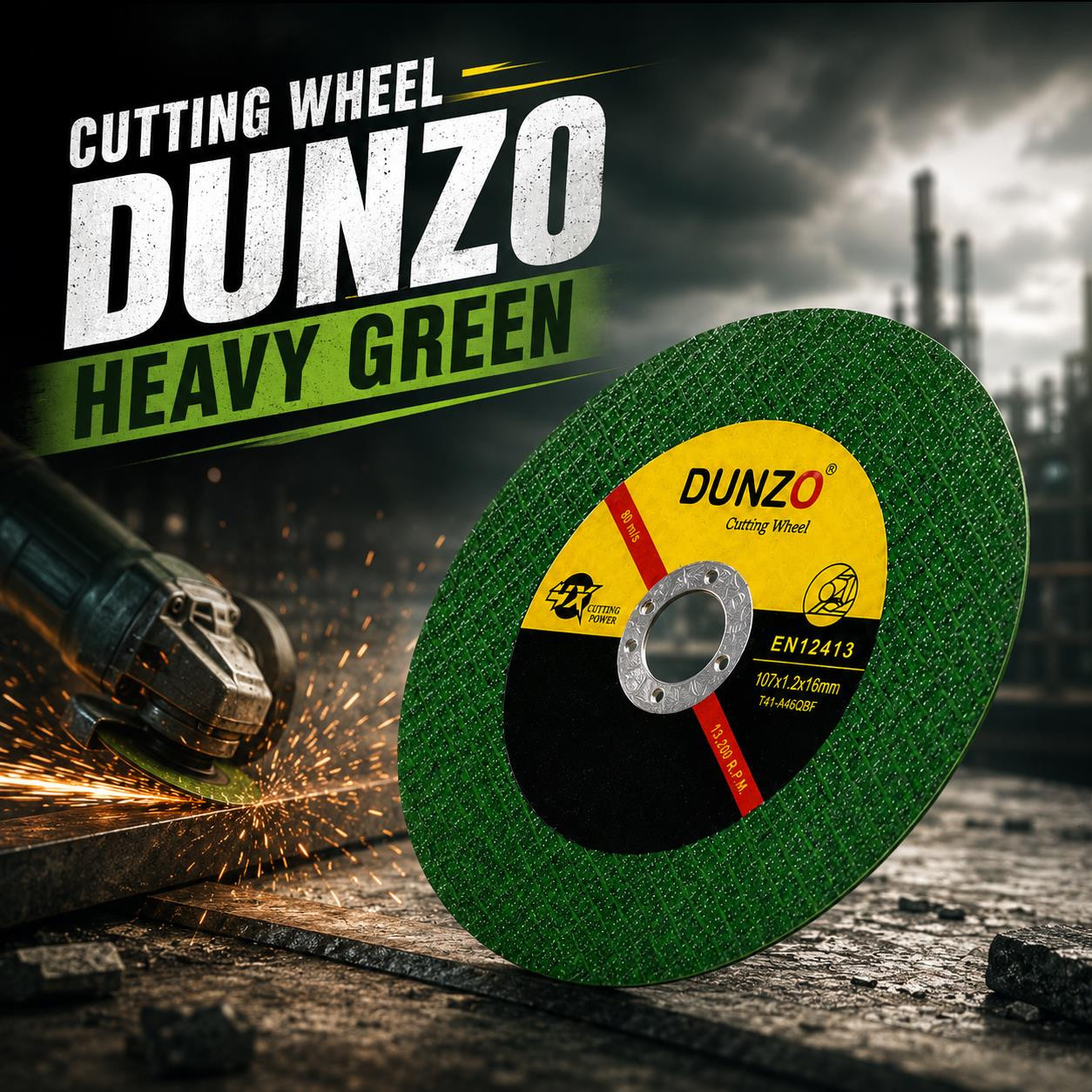 4 Cutting Wheel Heavy Duty One Net