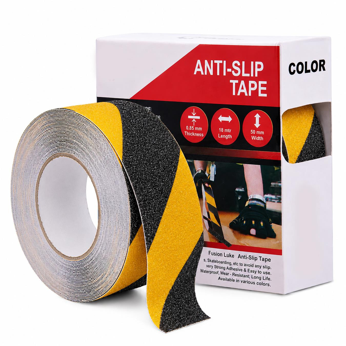 ANTISKIT PVC Tape Zebra