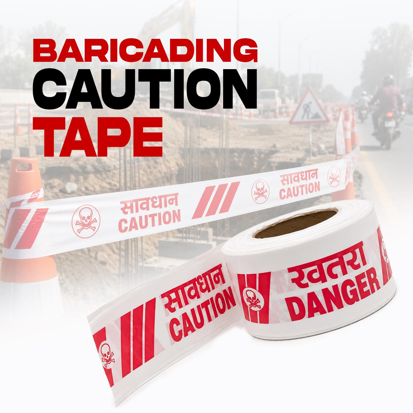 Baricading Caution Tape