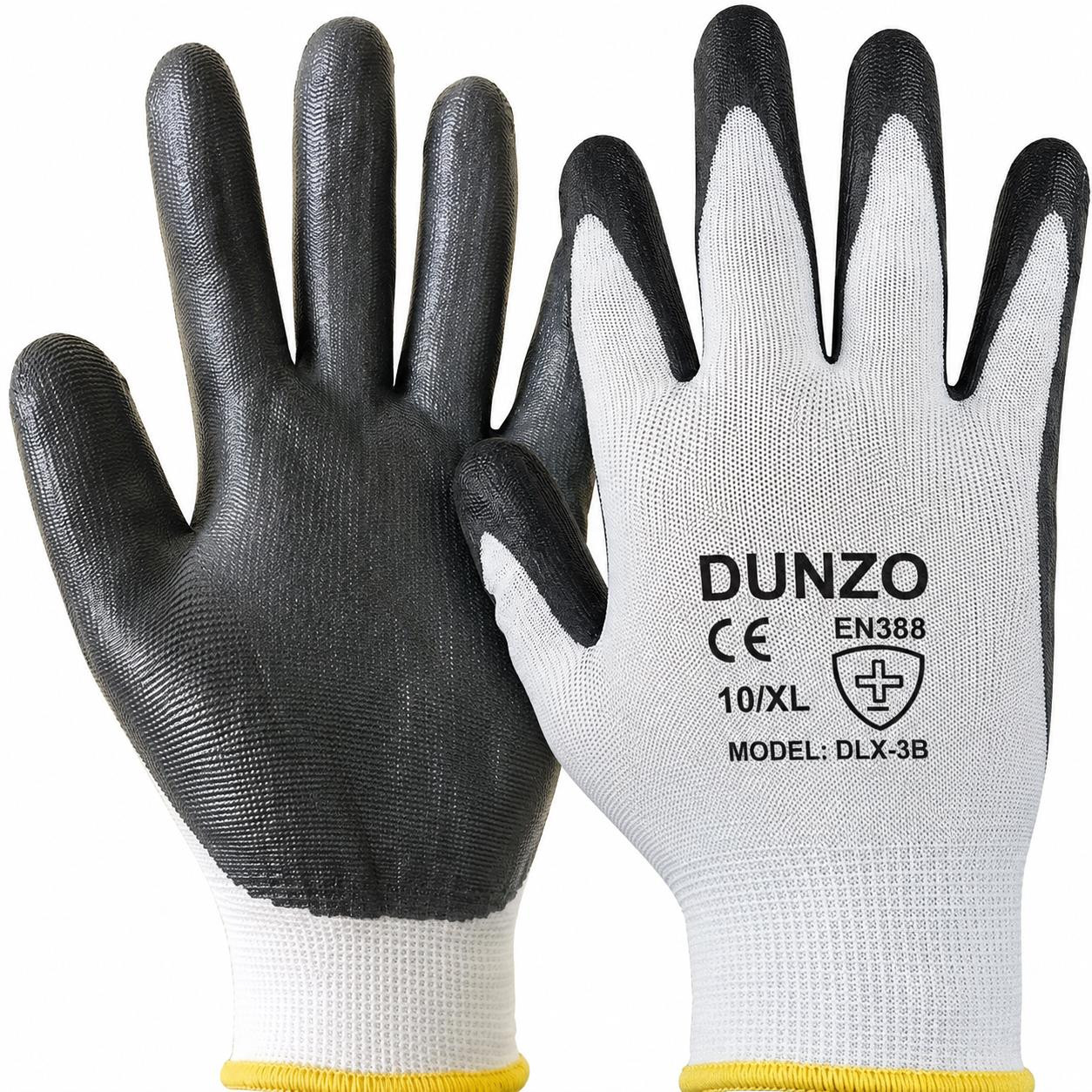 Grey N White Cotton Gloves Dunzo Premium