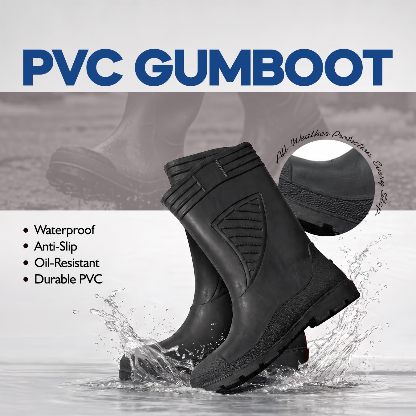 Gum Boot PVC