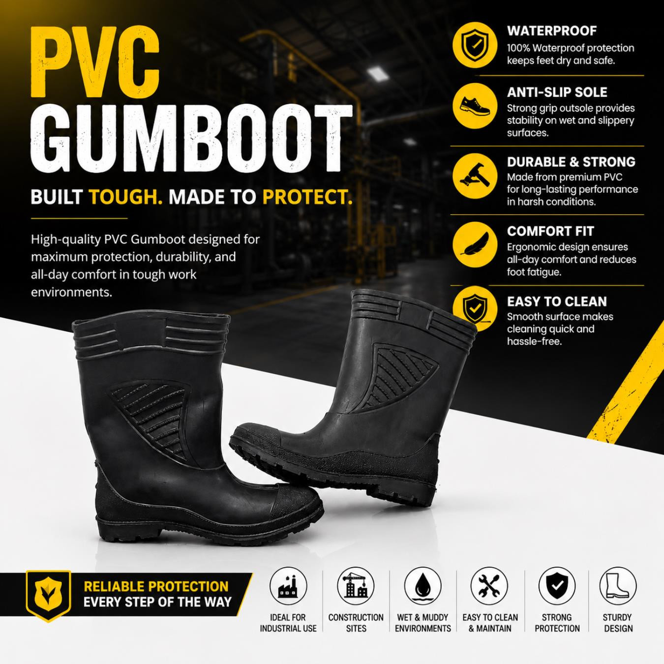 Gum Boot PVC