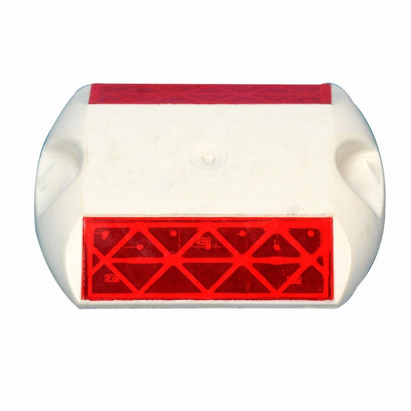 Plastic Road Stud Red N White