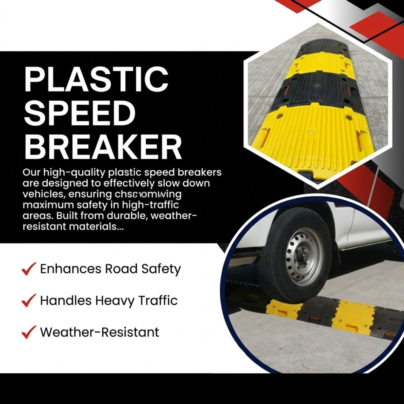 Plastic Speed Breaker 35025050