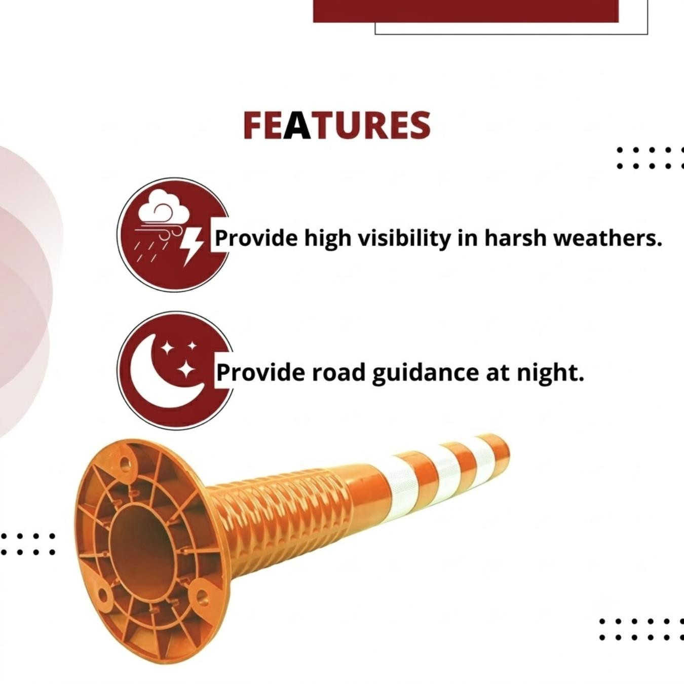 PU Spring Post Flexible