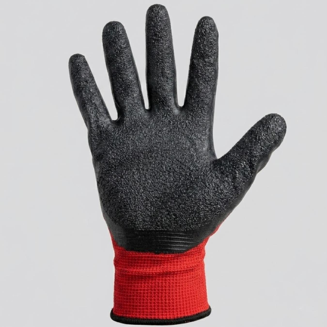 Red N Black Cut Resistance Gloves Officer