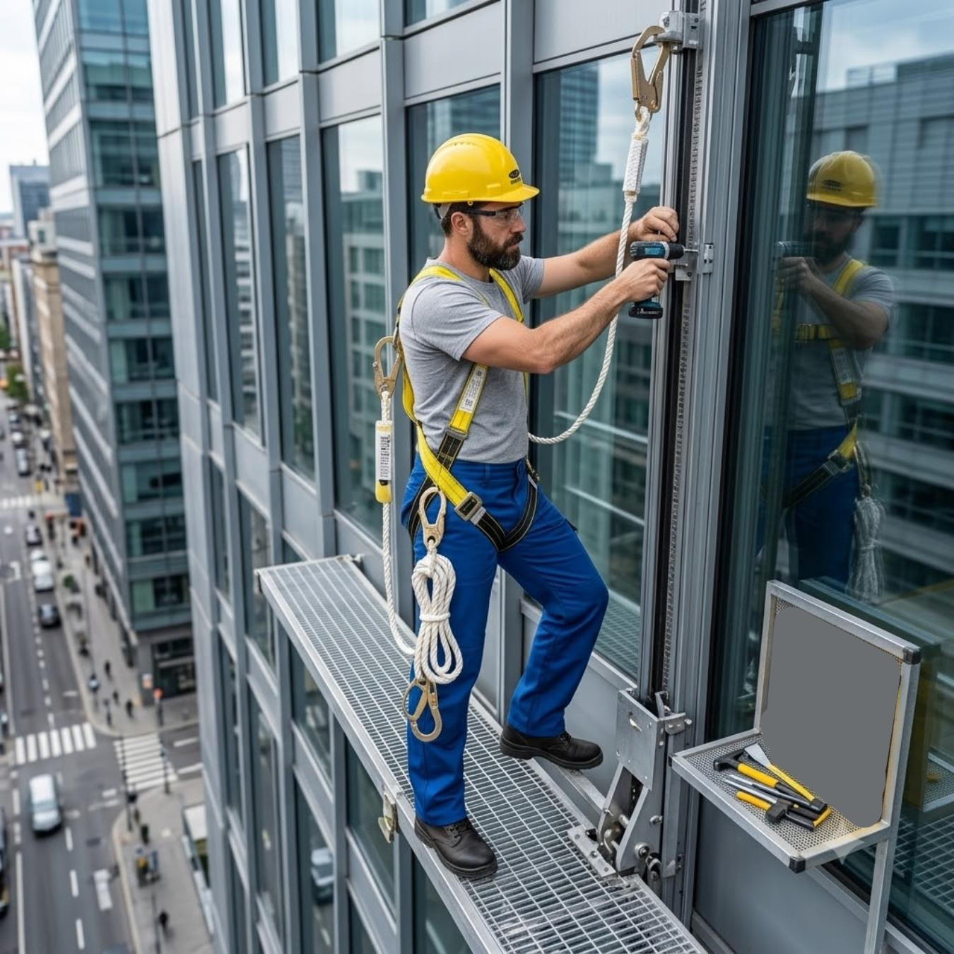 Safety Belt Full Body Double Rope Big Hok Real Plus