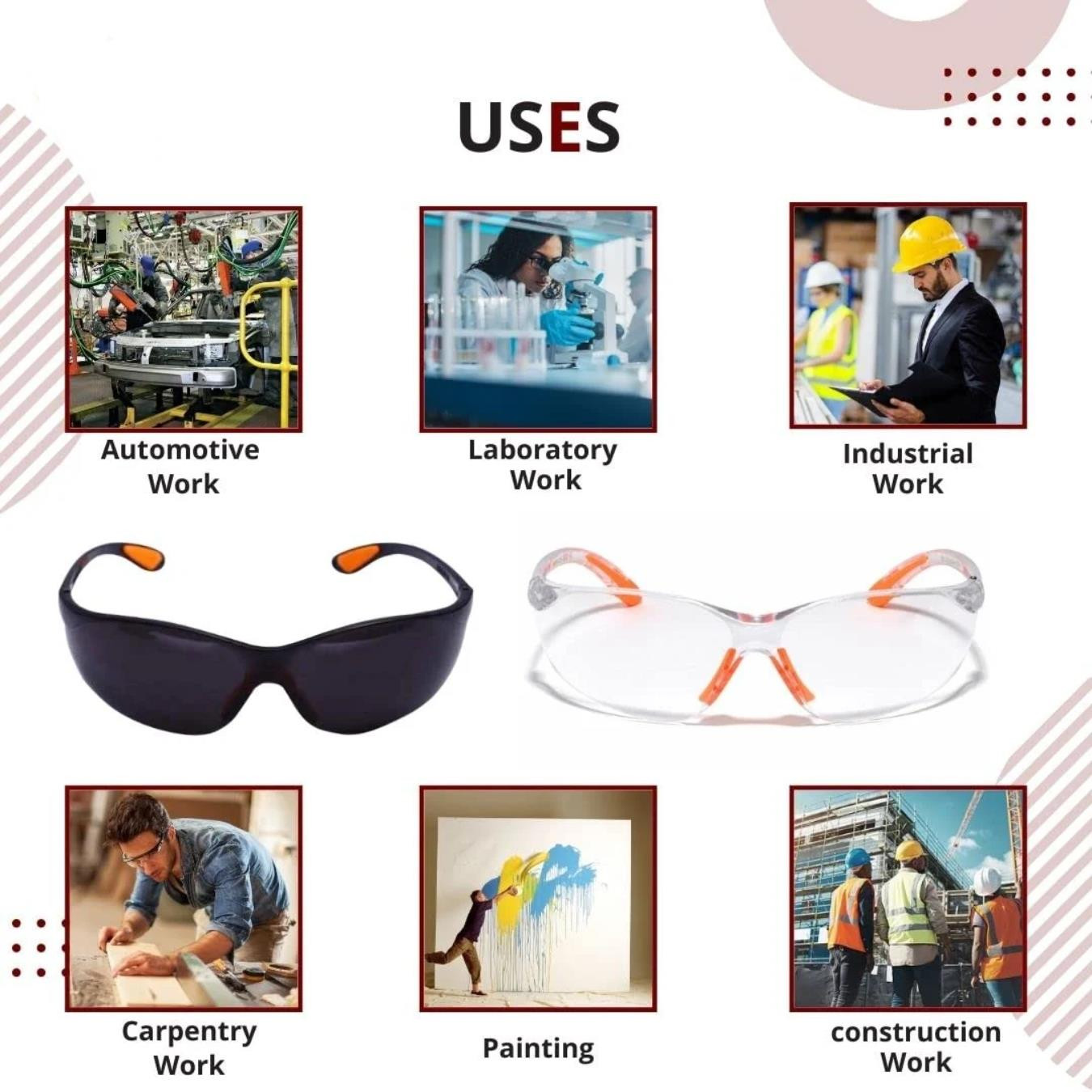 Safety Goggles unbreakable