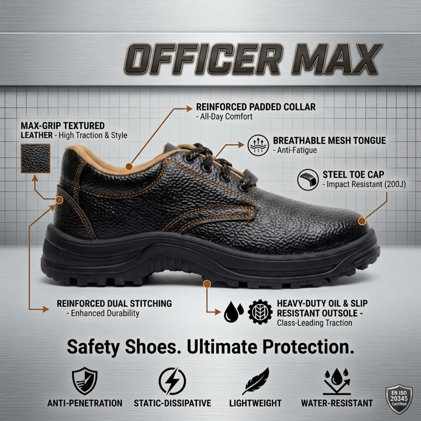 Safety Shoes Officer Max