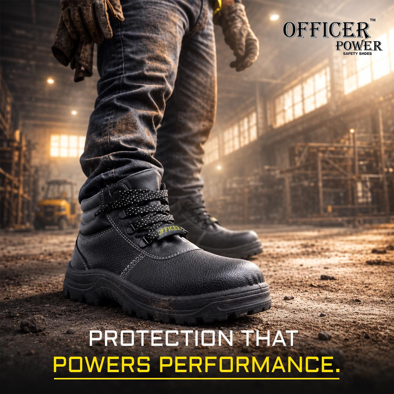 Safety Shoes Officer Power