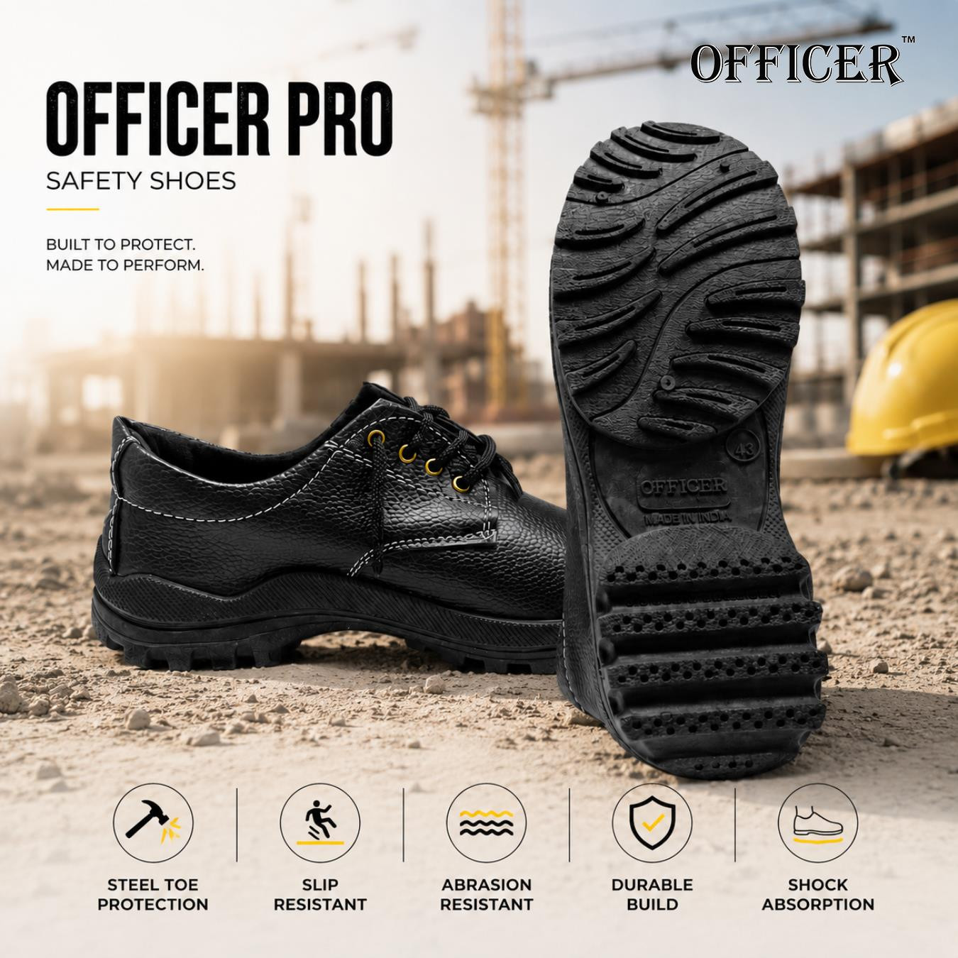 Safety Shoes Officer Pro
