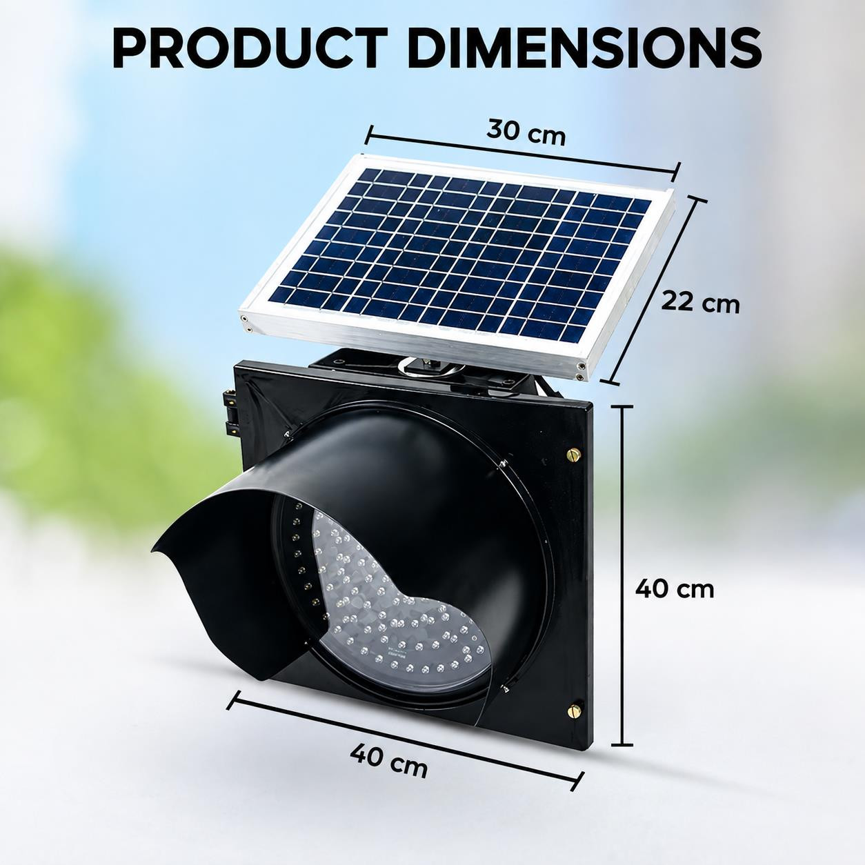 Solar Warning Light