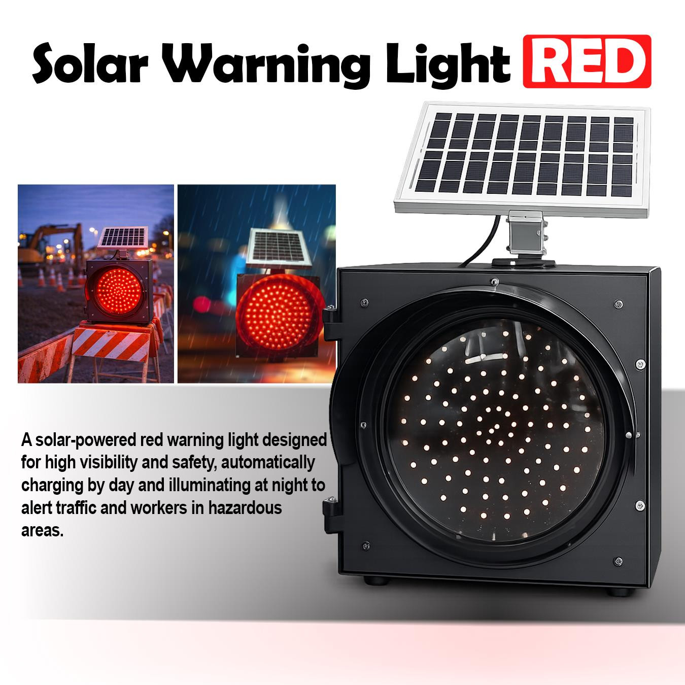 Solar Warning Light