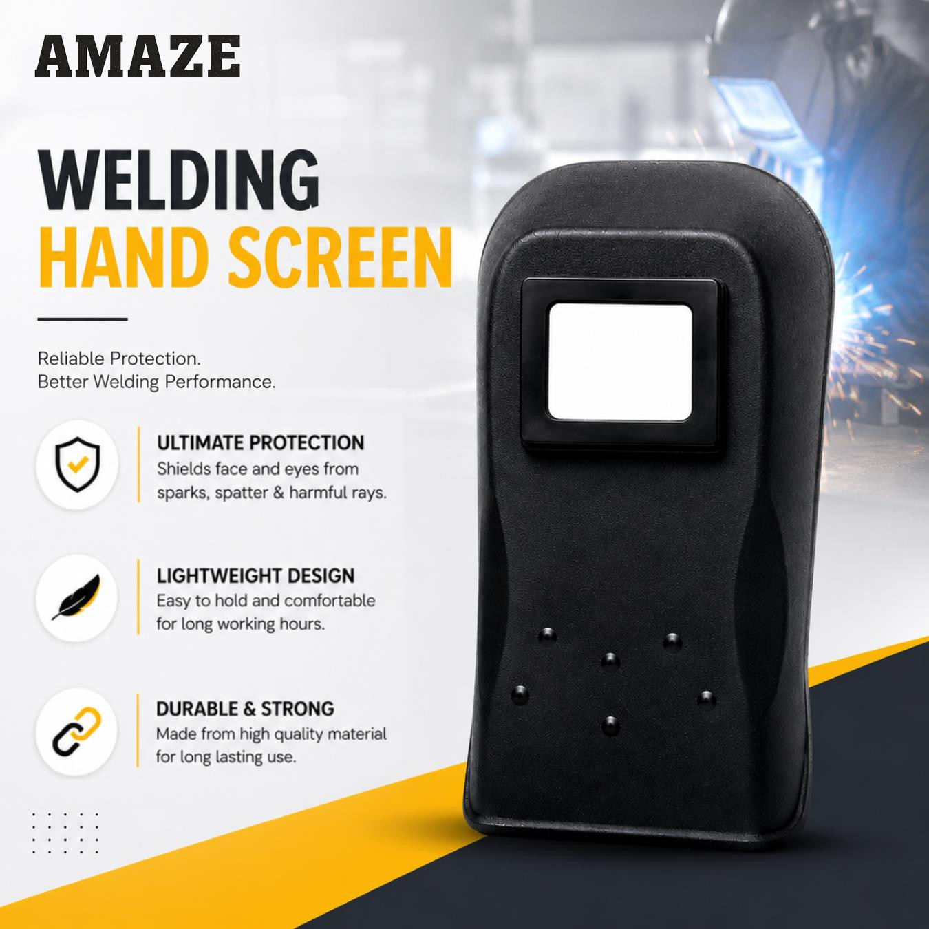 Welding Hand Screen Amaze
