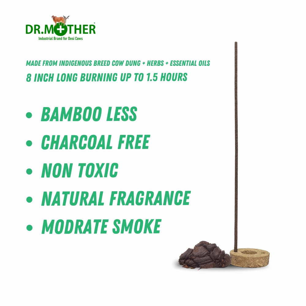 Bambooless Gomay Kapoor Dhoop Sticks  Pack of 16 Sticks