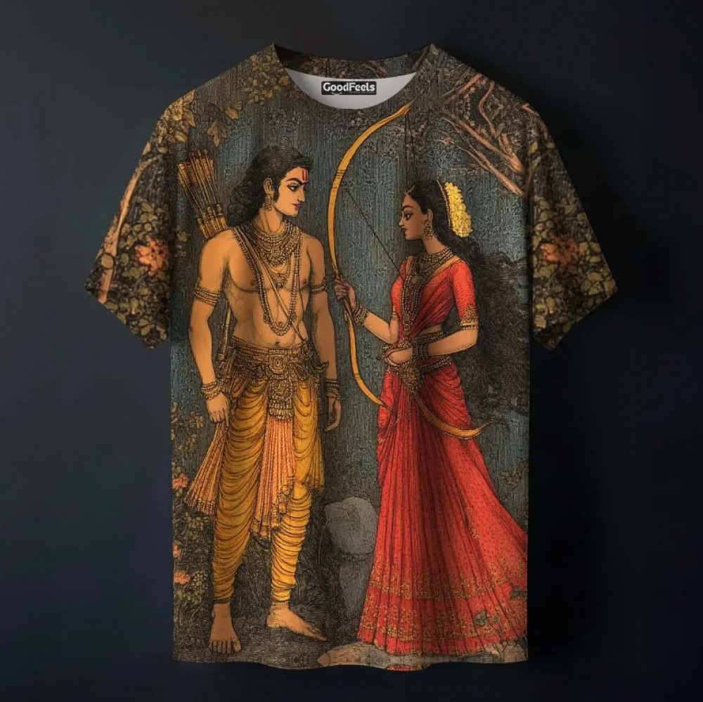 Image of Ayodhya Soul Printed Tee