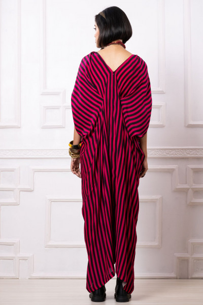 Aqua Breeze Pink Jumpsuit