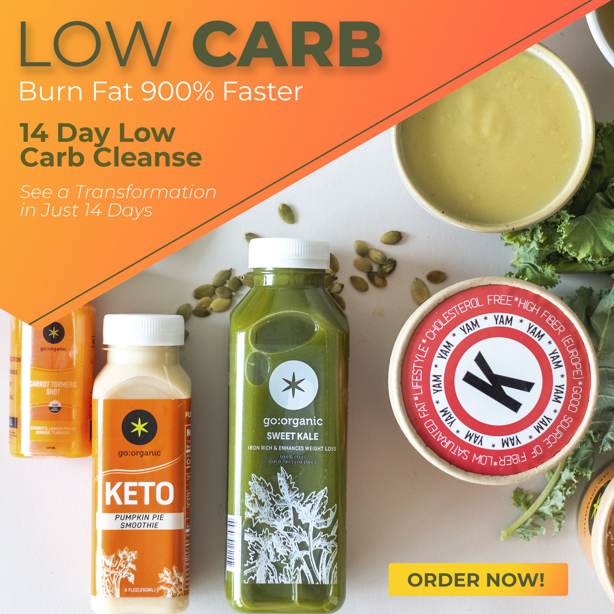 USE CODE - EID20 14 Day Carb Cut Cleanse