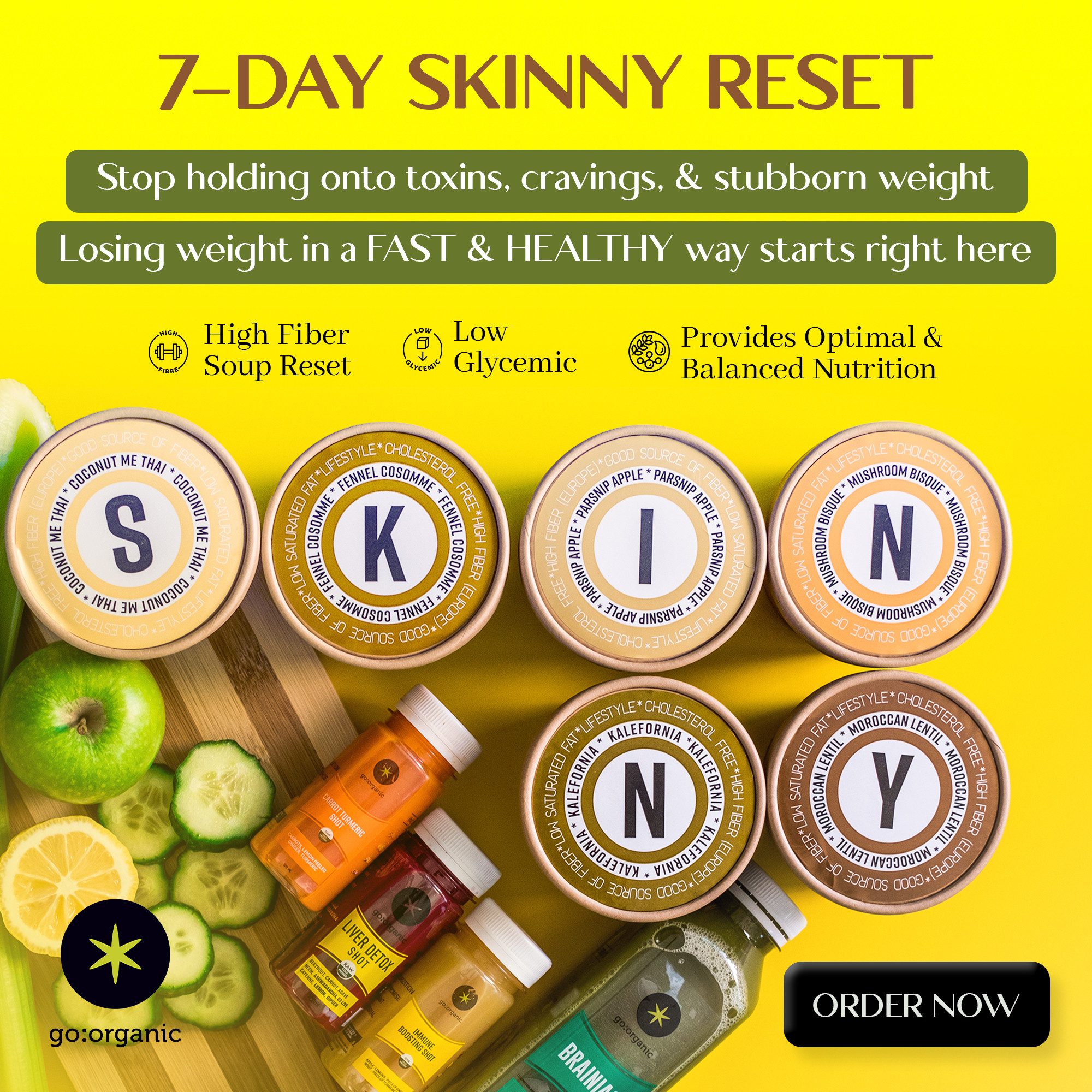 7 Days Skinny Soup Reset Lose 3KG in 7 Days Aed 25 Meal Only