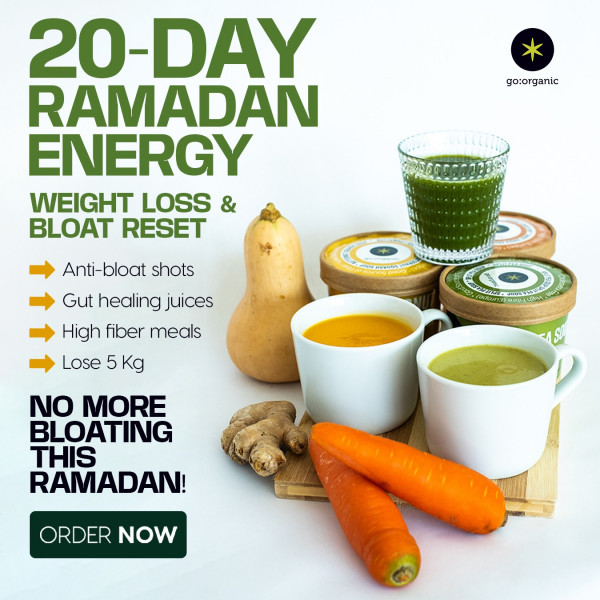Image of 20 Day Ramadan Energy, Gut &amp; Bloat Reset. Suhoor &amp; Iftaar.