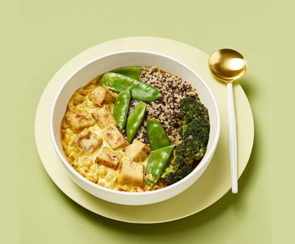 Abundance Broth with Salt Pepper Tofu