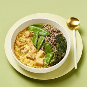 Abundance Broth with Salt Pepper Tofu