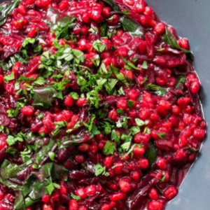 Image of Beetroot &amp; Pearl  Barley Risotto