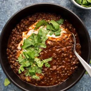 Black Lentil Stew