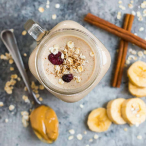 Image of Peanutty Banana Blast - OatMeal Smoothie