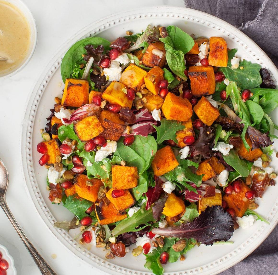 Superfood Kale Walnut Salad