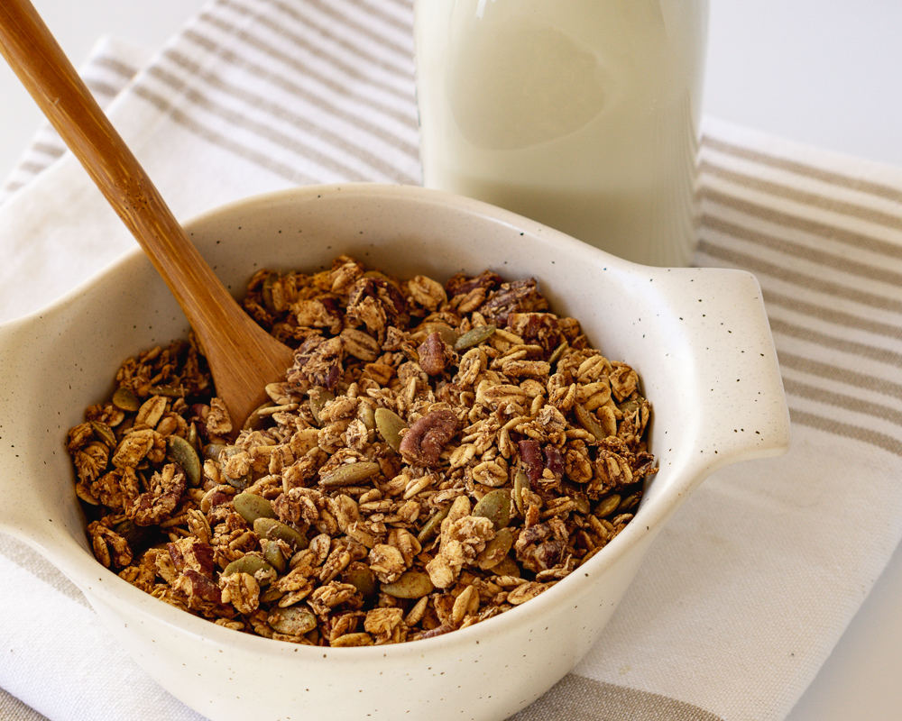 Chai Infused Granola Porridge
