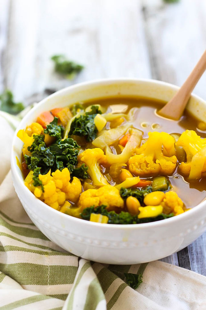 Cauliflower Turmeric Soup