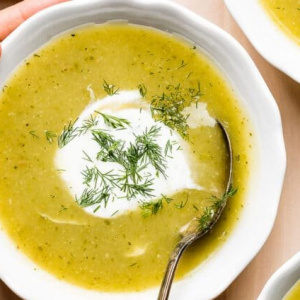 Image of Cream Of Zucchini Soup