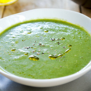 Creamy Vegan Spinach Soup