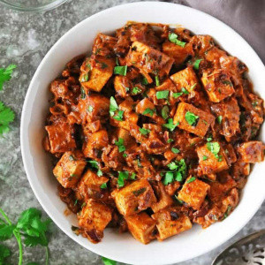 Harissa Tofu Lentil Stew